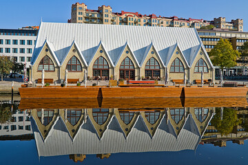 The fish church in the city of Gothenburg