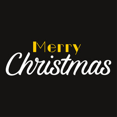 Merry Christmas Calligraphy text 009