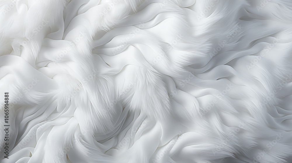 Poster white wool background with soft, smooth texture, perfect for adding warmth and coziness to designs.