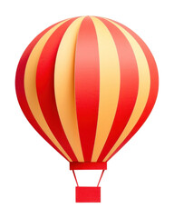 Fototapeta premium PNG Hot air balloon aircraft transportation celebration.