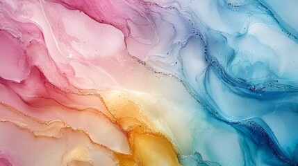 Obraz premium Colorful abstract fluid gradient background