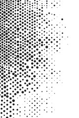 Abstract Halftone Dot Pattern