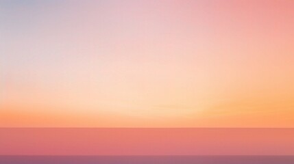 Obraz premium Serene Gradient Horizon at Dusk
