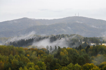 morning in the mountains