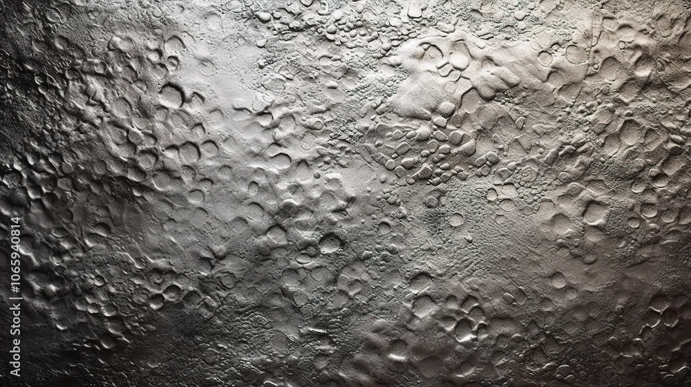 Poster textured surface with 3d effect and depth variation