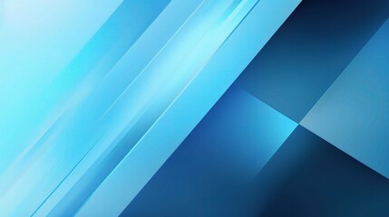 Obraz premium Abstract Blue Geometric Background with Smooth Gradients