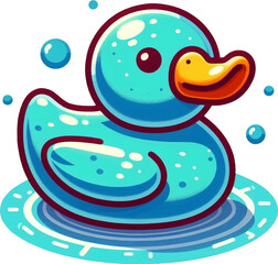 rubber duck cartoon