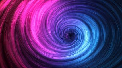 Fototapeta premium grainy gradient featuring a vibrant swirl of neon pink, purple, and blue hues, reminiscent of a psychedelic dreamscape. Dreamscape. Illustration