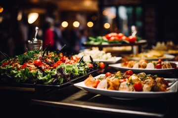 Obraz premium Close up of a buffet