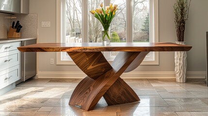 Walnut Wood Table