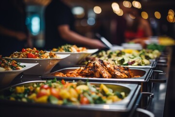 Obraz premium Close up of a buffet