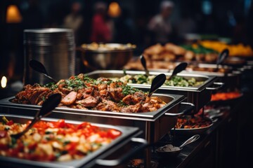Obraz premium Close up of a buffet