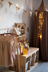 the most beautiful children's room with a canopy © Маргарита Медведева
