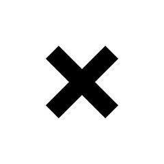 Fototapeta premium Cross icon