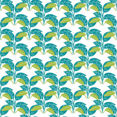 Seamless vector pattern with herbal elements. Modern texture for surface design, scrapbook paper, wallpaper, textile. 