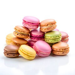 an elegant delicious homemade Food meal isolated on a White background