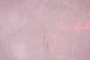 Fragment of a rusty grunge surface. Dark red background color. Scuffs and peeling of old paint....