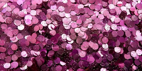 Fototapeta premium sequins of beautiful burgundy color. background. place for congratulations, text, advertising