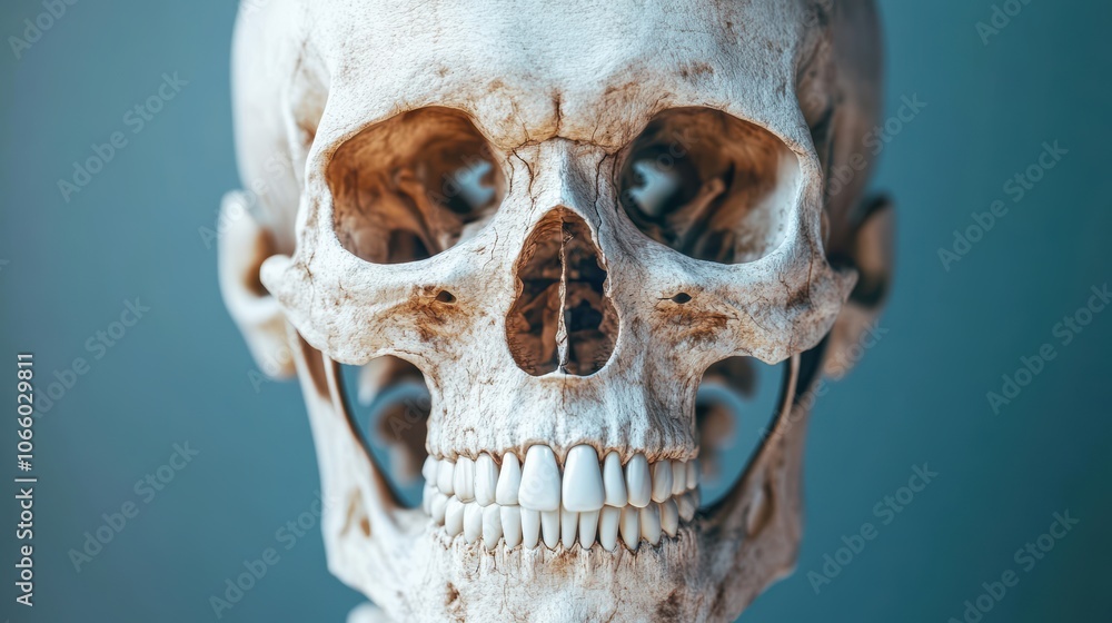 Poster the intricacies of human bone rendering in skeletal structures