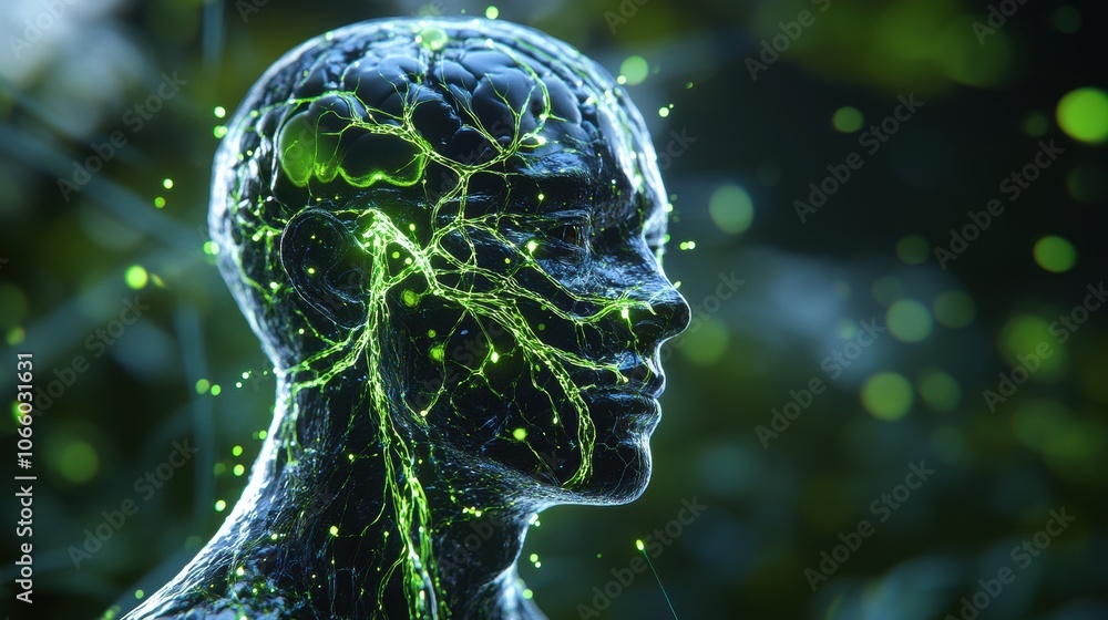 Poster the intricacies of digital rendering in the human lymphatic drainage system