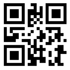 QR code that, when scanned, displays the words "HAHAHAHAHAHA!". Scan QR code icon. Digital scanning QR code. Isolated on transparent background.