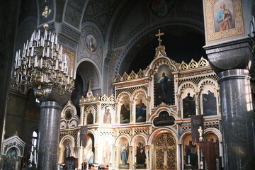 ウスペンスキー大聖堂：Uspenskin katedraali：Exterior of Uspenski Cathedral in Helsinki, Finland