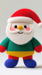 Fototapeta premium wool Santa Claus figure