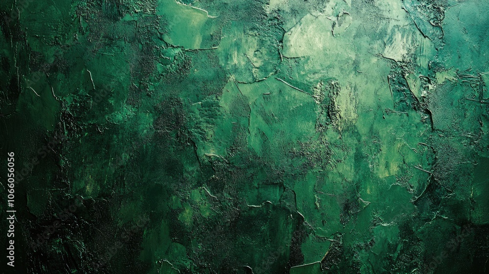 Poster a stylish green porogon background with a sophisticated texture, creating a vivid and modern backdro