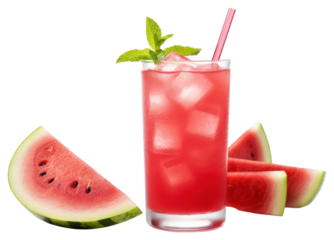 PNG Melon watermelon cocktail fruit.