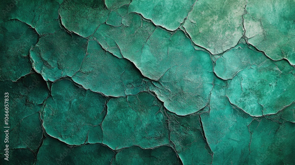 Poster elegant green porogon background with a refined texture, offering a vibrant and versatile backdrop f