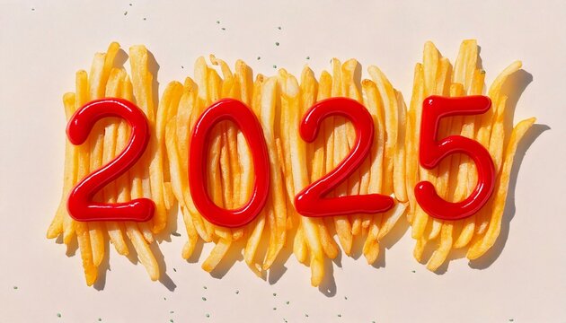 2025 de ketchup y papas fritas