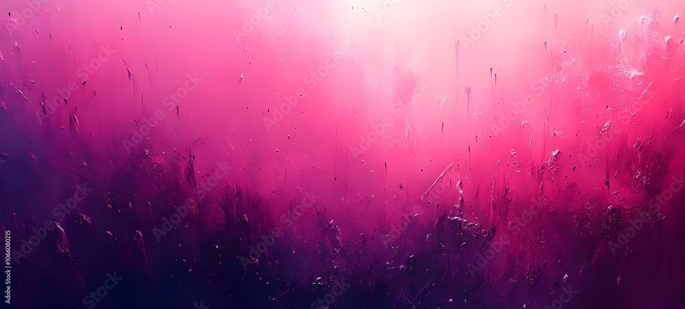 Poster an abstract gradient of deep purple and vibrant pink hues, creating a dreamy and mystical atmosphere
