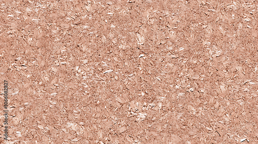 Poster background texture of seamless compressed wood particle board, made of tilable light brown pressed r