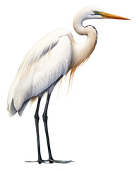 Obraz premium PNG Animal heron egret bird.