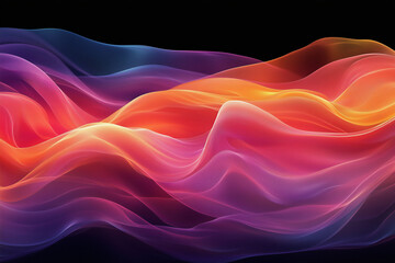 Obraz premium Vibrant Fluid Background Design