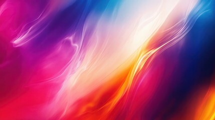 Obraz premium Abstract gradient colors, vibrant tones, dynamic movement, modern design