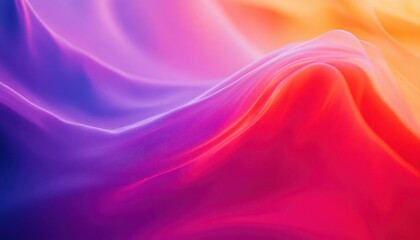 Obraz premium Abstract gradient colors with vibrant tones, soft lighting, dynamic energy, sleek design, modern art vibe