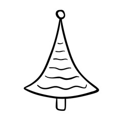 Merry Christmas and happy New Year festive vector . 