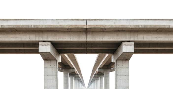 PNG  Highway architecture overpass road underneath.