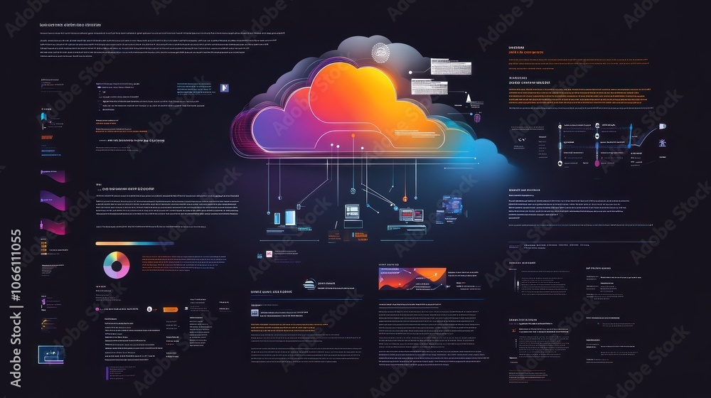 Poster Cloud Computing and Data Processing with Graphic Representation
