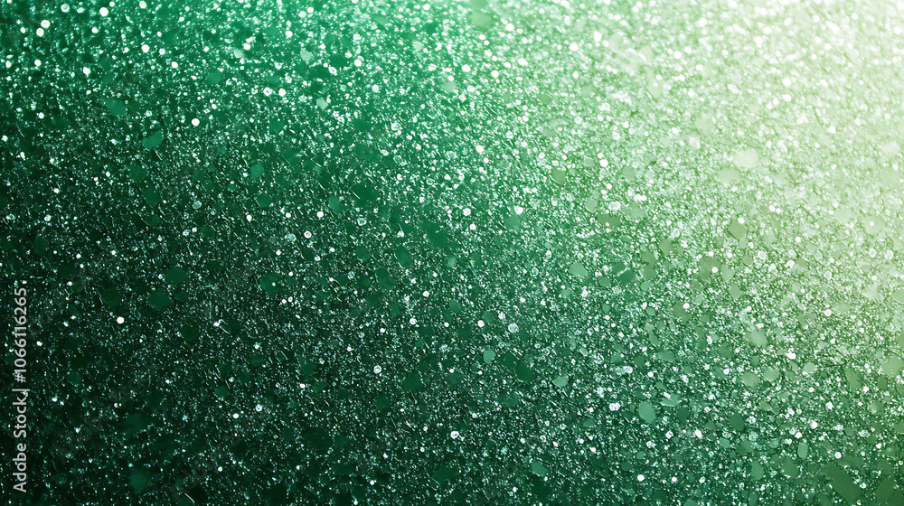 Aufkleber noisy grain texture effect green and lime color gradient banner background, green grain texture back