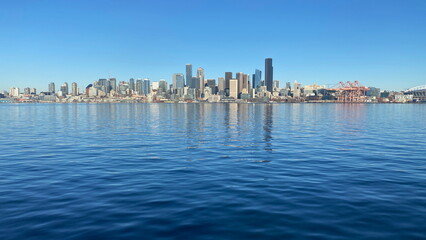 Seattle Waterfront Wide Shot