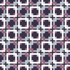 Abstrakcyjny geometryczny wzór. Bezszwowe wektorowe tło. Kolorowa tekstura. © Monika