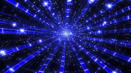 5d particle, poster, Internet background, business, bending, technology, computer, connection, simplicity, starry sky, modern, point light, sky, skyline, creativity, data concept, big data image, tech