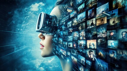 The entertainment industry evolving with new technologies to enhance storytelling.