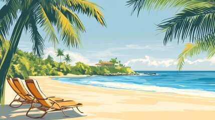 Vacation packages offering exciting adventures and luxury stays at affordable prices. Illustrations
