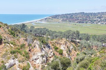 Obraz premium The Beautiful Torrey Pines State Natural Preserve in San Diego