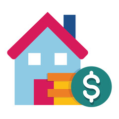 Obraz premium Mortgage Loan Icon