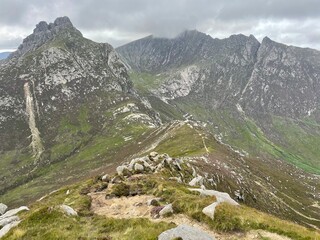 High mountains in Arran Scotland