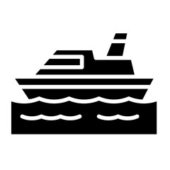 Obraz premium Sea Transportation Icon